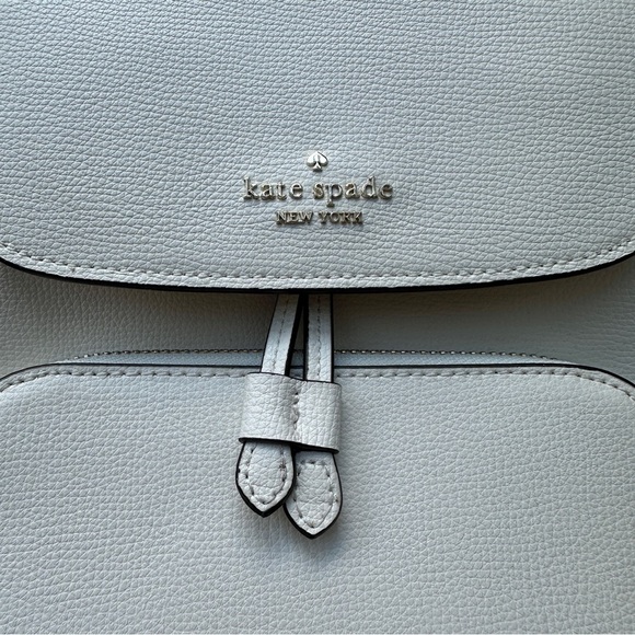 Kate Spade New York Kristi Medium Flap Backpack, White, Women’s Leather Bags main image 4